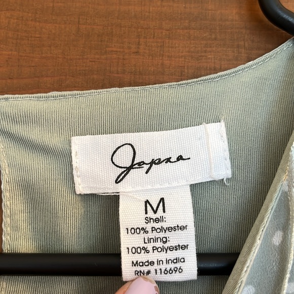 Joyana women’s size medium gray/blue and white dress - Picture 7 of 8